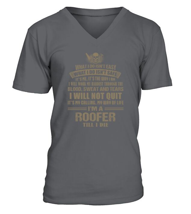 roofers V-Neck T-shirt