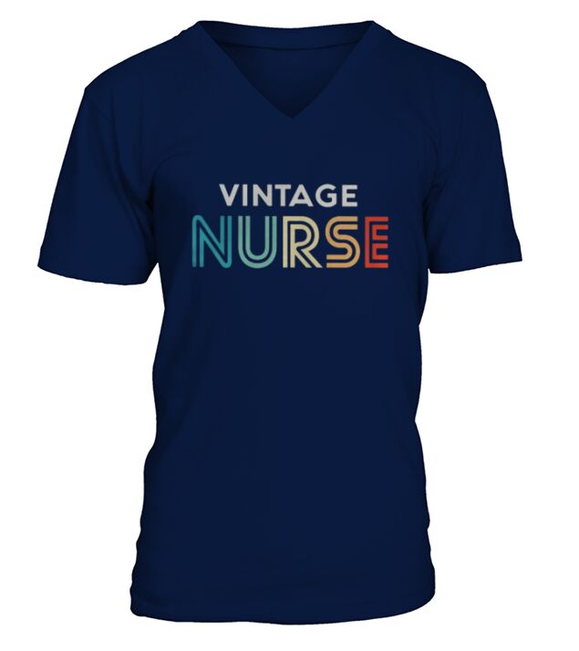 Vintage nurse shirt V-Neck T-shirt