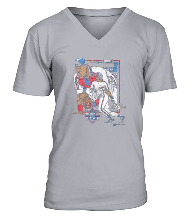 30 Years Cleveland Legend Sandy Alomar V-Neck T-shirt