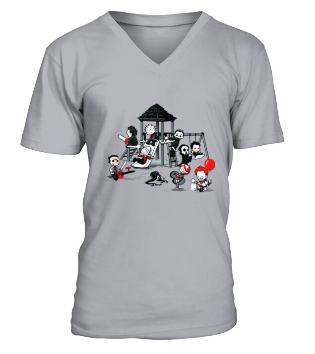 HORROR PARK - Rabbit Skins Baby Onesie V-Neck T-shirt