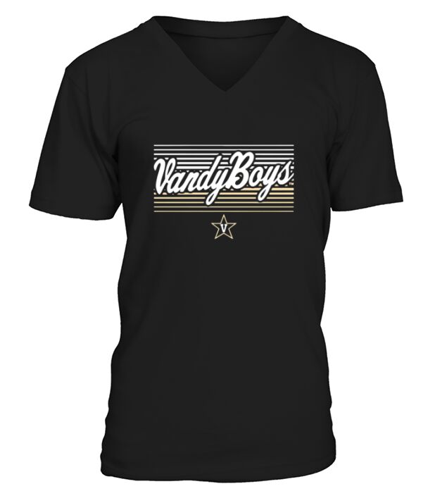 Vandy Boys vintage V-Neck T-shirt