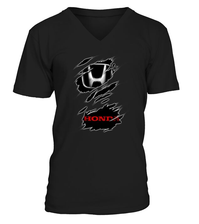 RA HONDA V-Neck T-shirt