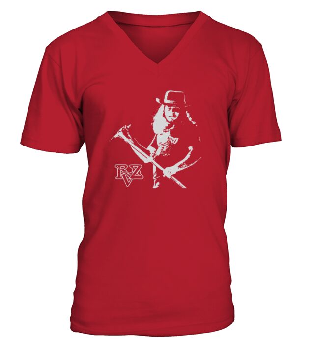 Ronnie Van Zant Fan V-Neck T-shirt