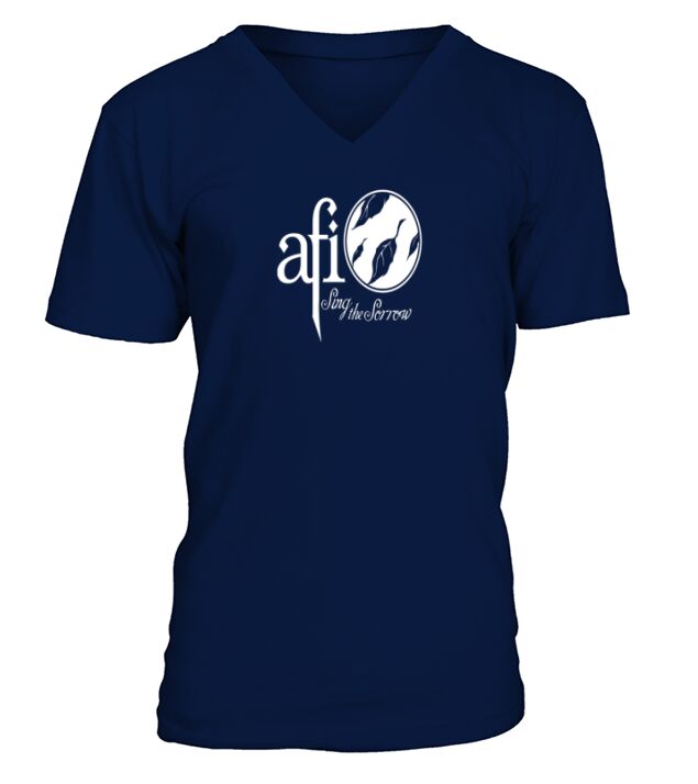 AFI sing the sorrow - Mens Premium T-Shirt V-Neck T-shirt