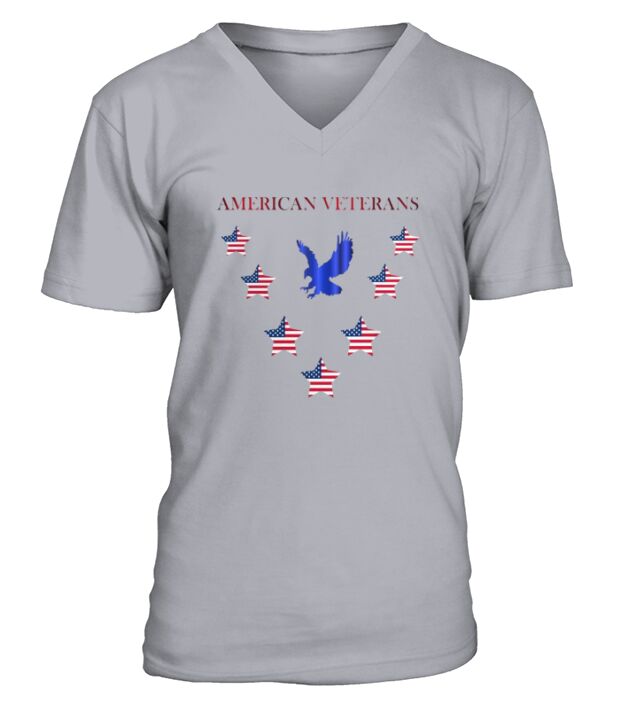 American Veterans - Mens Premium T-Shirt V-Neck T-shirt
