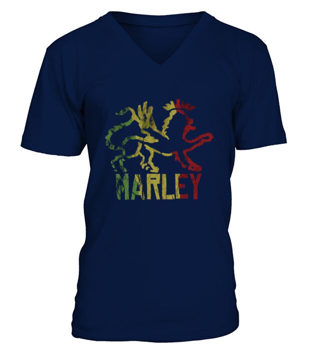 Ziggy Marley  Tuff Gong Official Merchandise V-Neck T-shirt
