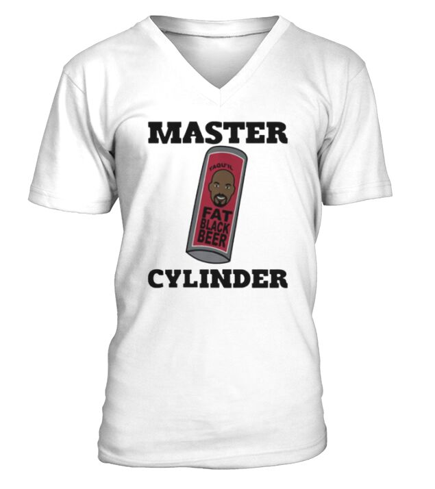 Dark Heather Master Cylinder Frisky Dingo shirt V-Neck T-shirt