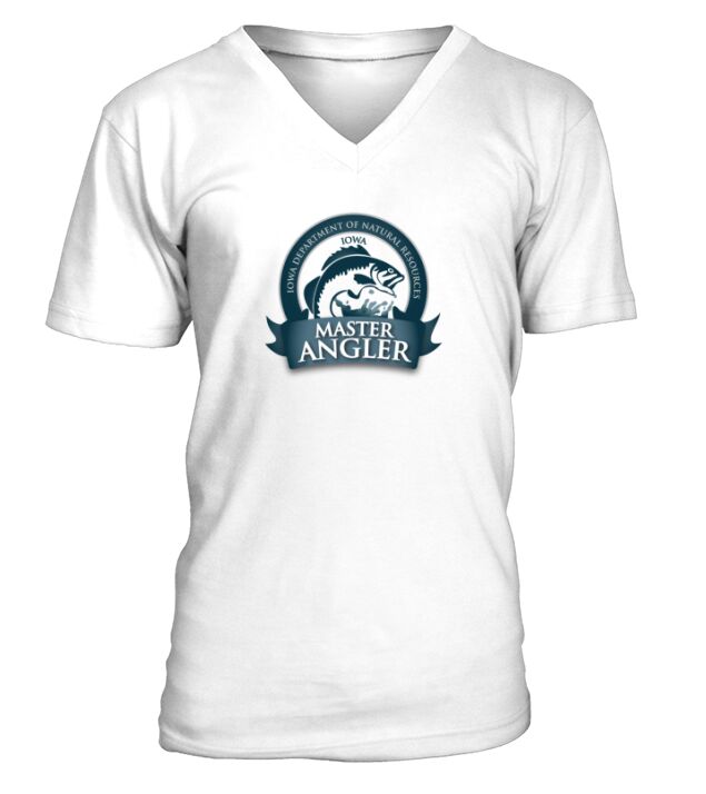 Master Angler Logo V-Neck T-shirt