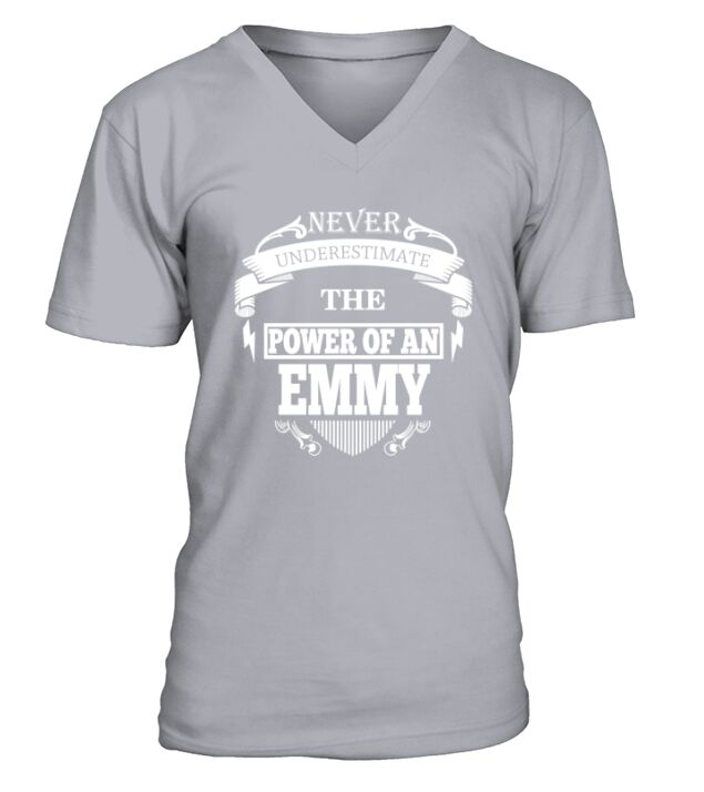 EMMY - Never underestimate the power of EMMY - EMMY name - EMMY Name Gifts - birthday gifts for EMMY - EMMY Shirts - EMMY T-shirt - Best Sellers V-Neck T-shirt