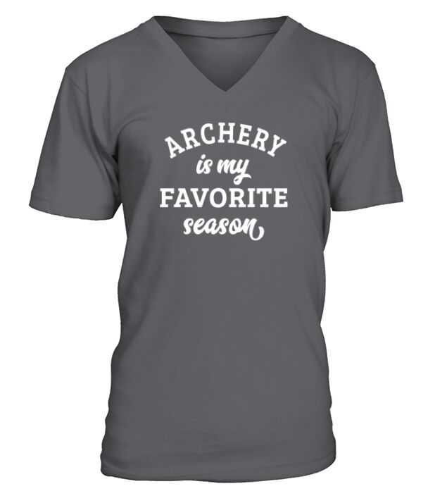 Archery Is My Favorite Season Archery Lover V-Neck T-shirt