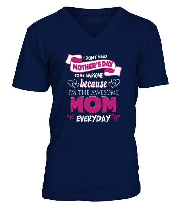 MOTHERS DAY V-Neck T-shirt
