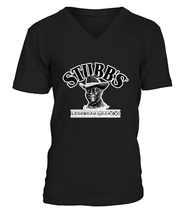 Stubbs BBQ Sauce V-Neck T-shirt