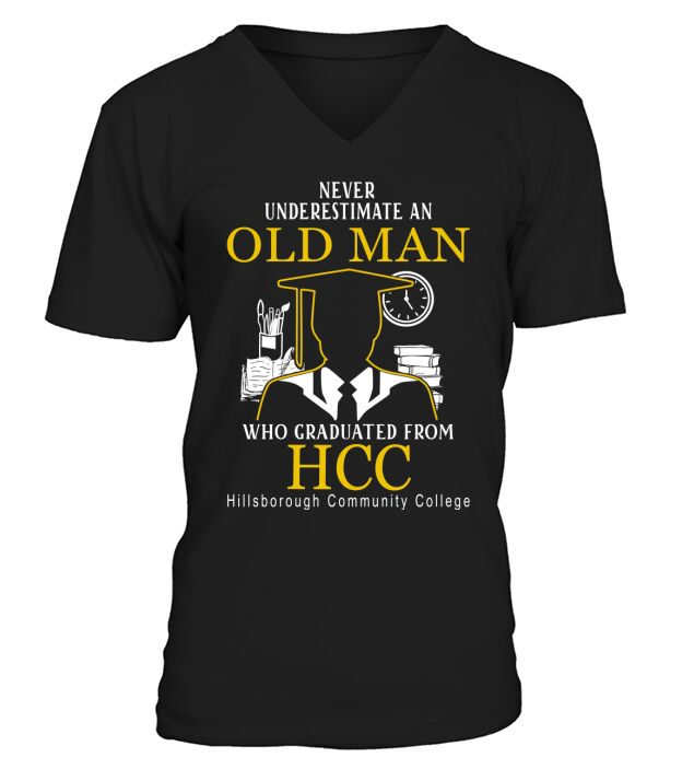 Hillsborough Community College V-Neck T-shirt