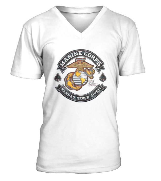 Marine Corps V-Neck T-shirt