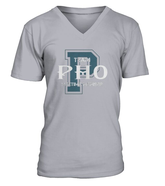 PHO Shirts - Team PHO Lifetime Member Name Shirts V-Neck T-shirt