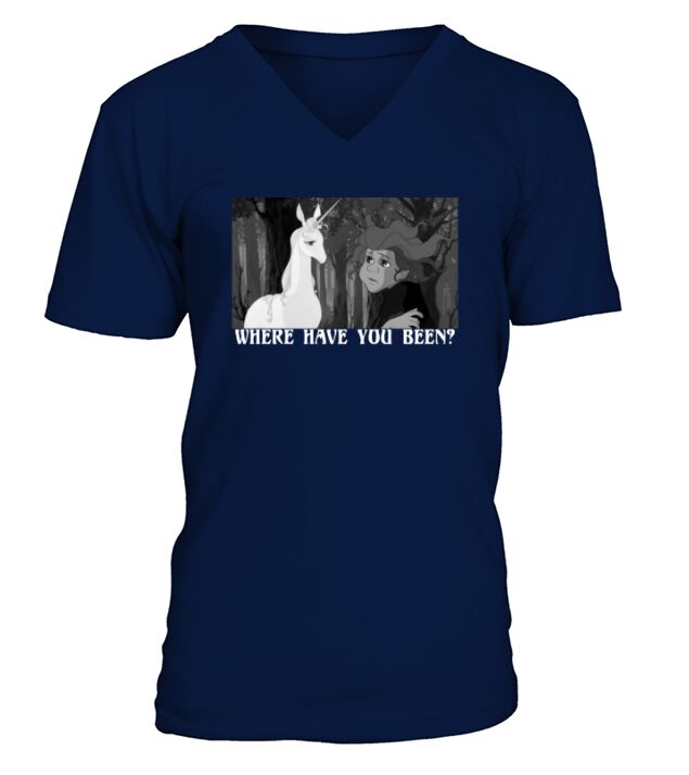 The Last Unicorn 5 V-Neck T-shirt