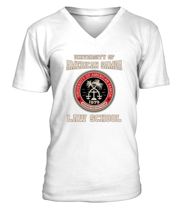 University of American Samoa Law School V-Neck T-shirt