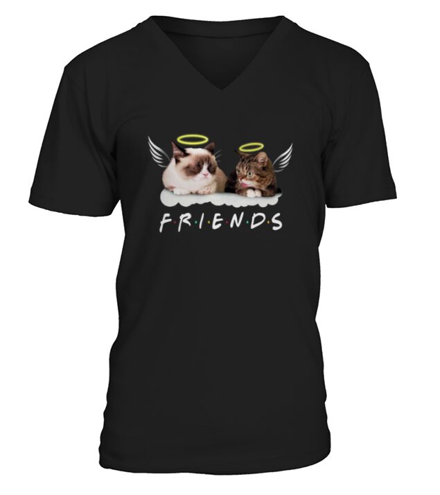 Rip Lil Bub Grumpy Friends shirt V-Neck T-shirt