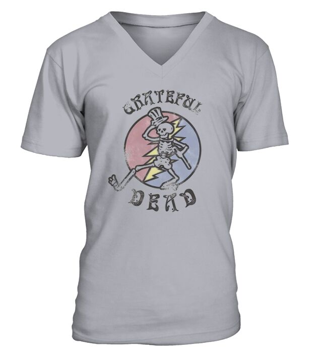 Grateful Dead Rock Funny V-Neck T-shirt
