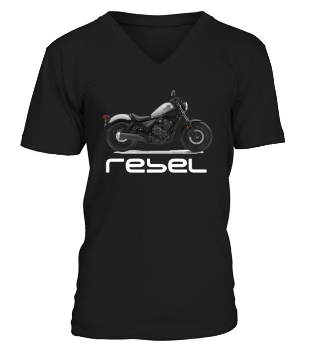 2017 Rebel 500 - Honda Powersports V-Neck T-shirt