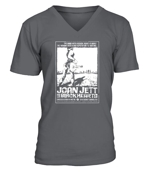 Joan Jett - Runaways Tshirt V-Neck T-shirt