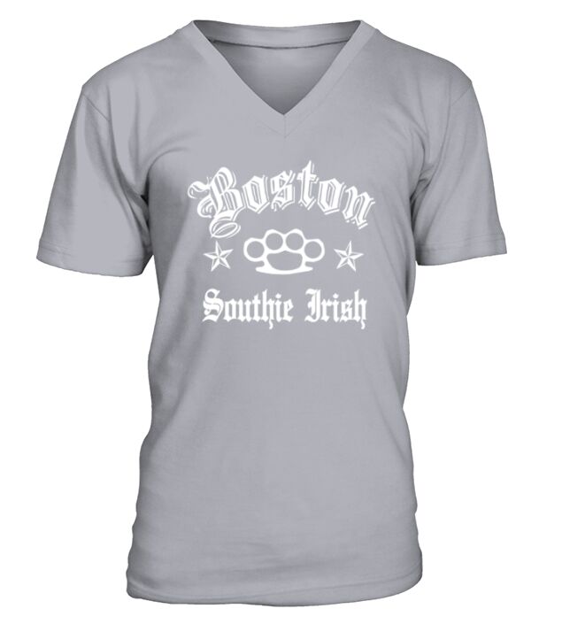 Boston 617 Southie Irish T-Shirt V-Neck T-shirt