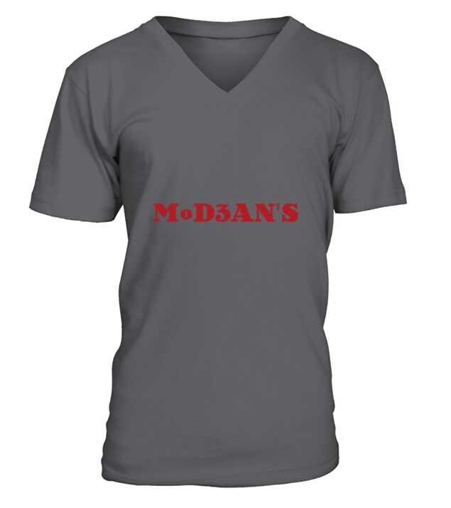 Modeans    Basic Art V-Neck T-shirt