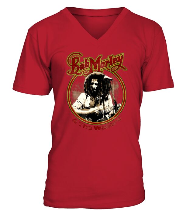 Bob Marley V-Neck T-shirt