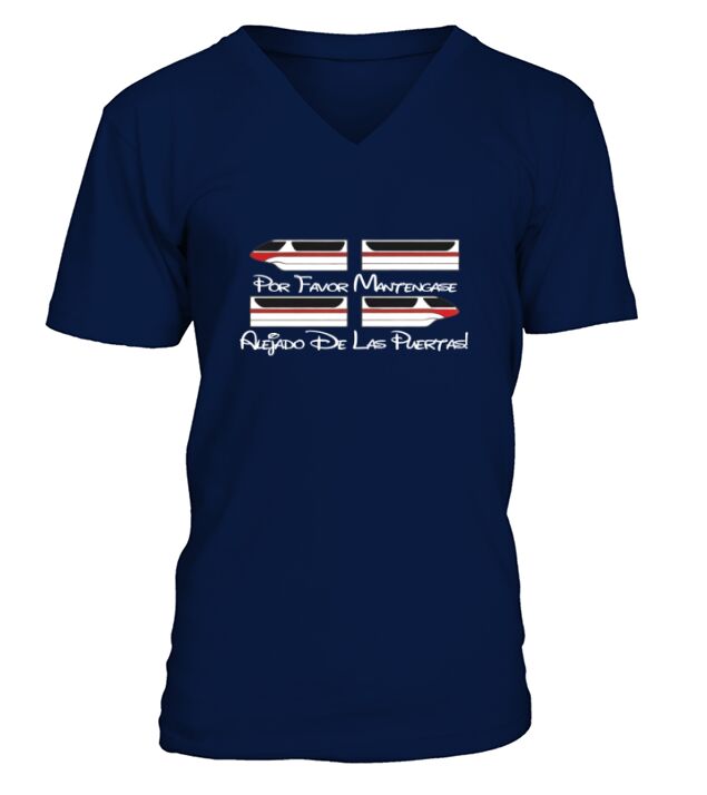 Monorail Por Favor V-Neck T-shirt