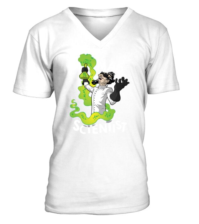 Mad Scientist V-Neck T-shirt