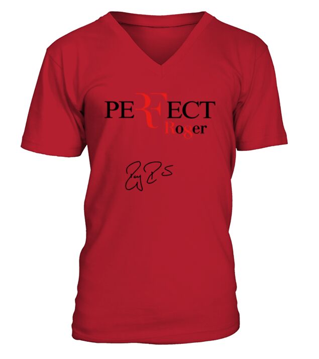 ROGER FEDERER V-Neck T-shirt