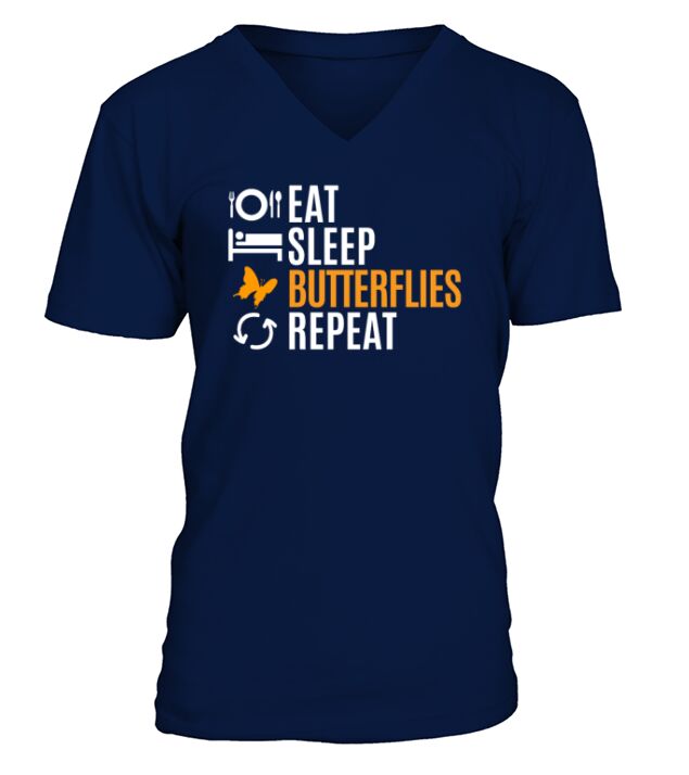 Butterfly V-Neck T-shirt