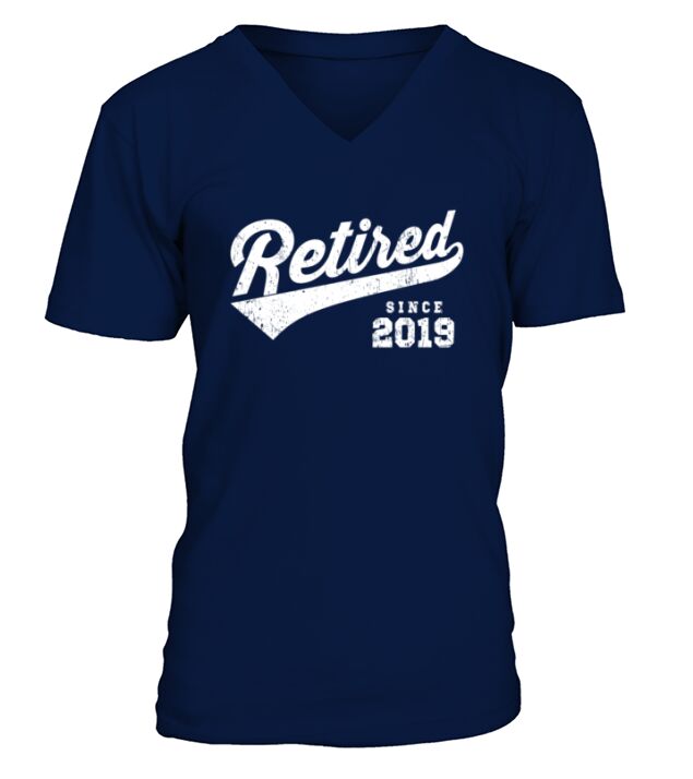 Retired Since 2019 V-Neck T-shirt