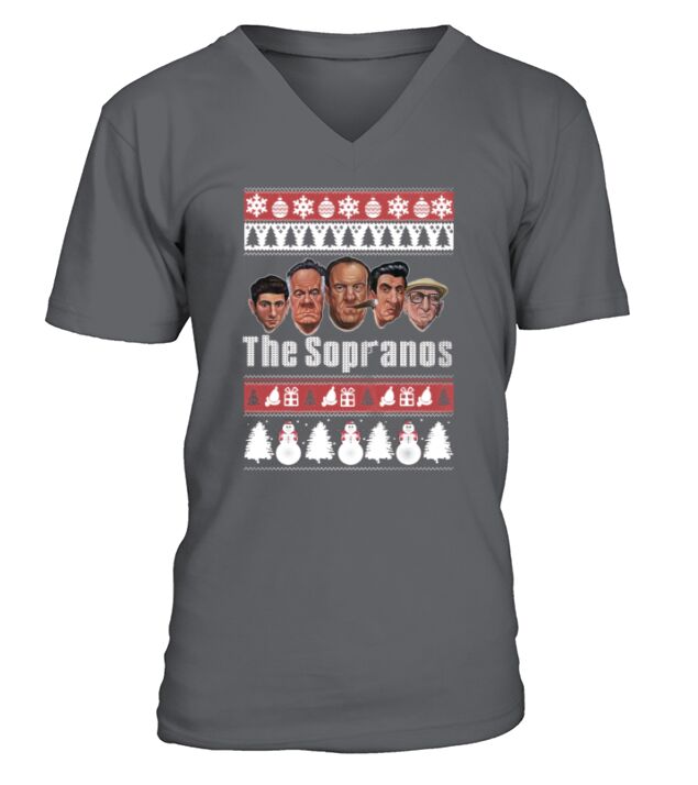 THE SOPRANOS V-Neck T-shirt