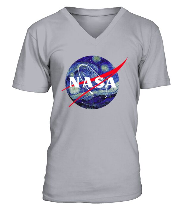 Van Gogh Starry Night NASA shirt, hoodie, sweater, longsleeve t-shirt V-Neck T-shirt