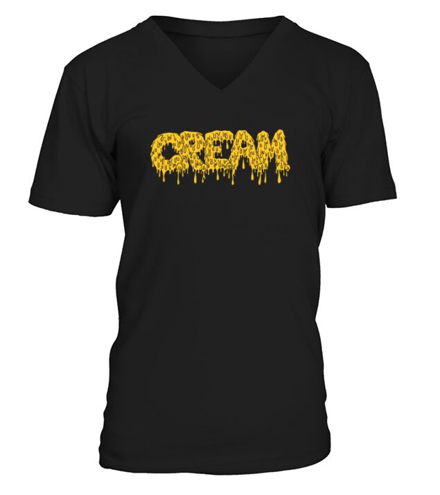Wu Tang Cream V-Neck T-shirt