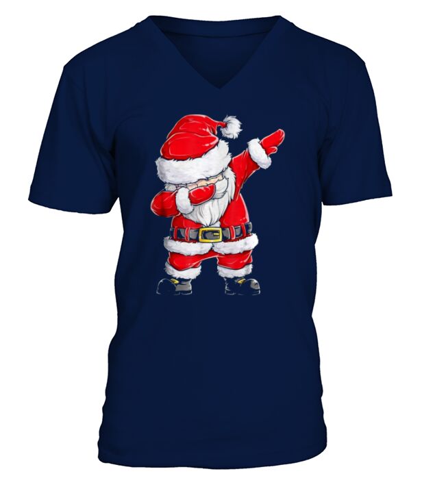 The Dabbing Santa V-Neck T-shirt