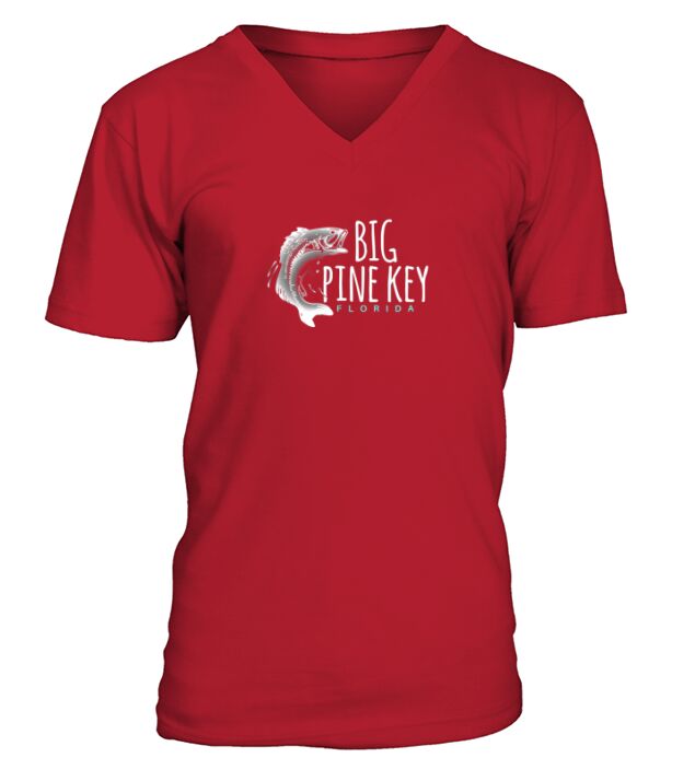 Big Pine Key Florida T-Shirt, Fishing in Big Pine Key Tee V-Neck T-shirt