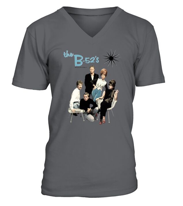 B-52s - Wild Planet V-Neck T-shirt