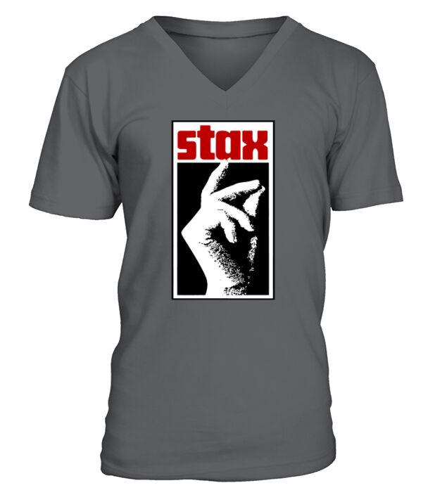 Stax Records Hand V-Neck T-shirt