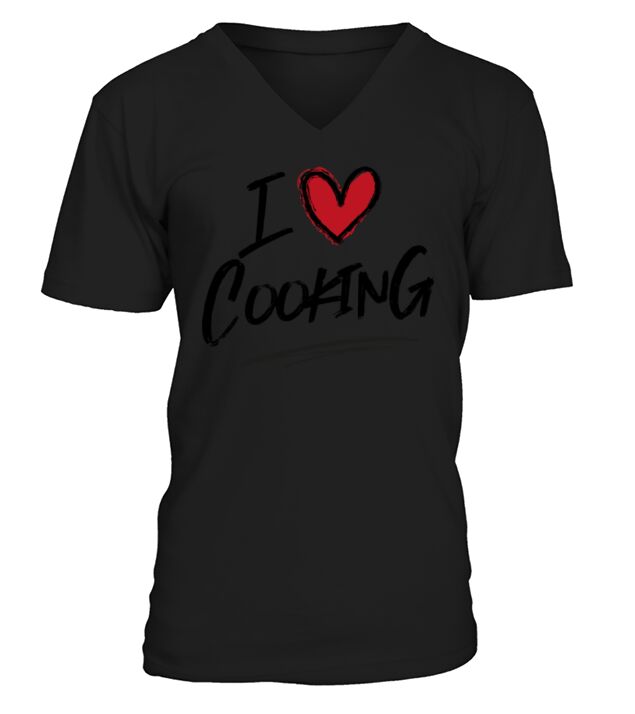 I love cooking V-Neck T-shirt
