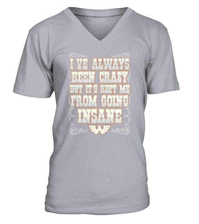 Waylon Jennings - Ive always been crazy V-Neck T-shirt