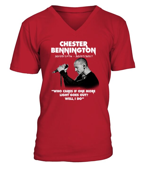 CHESTER BENNINGTON V-Neck T-shirt