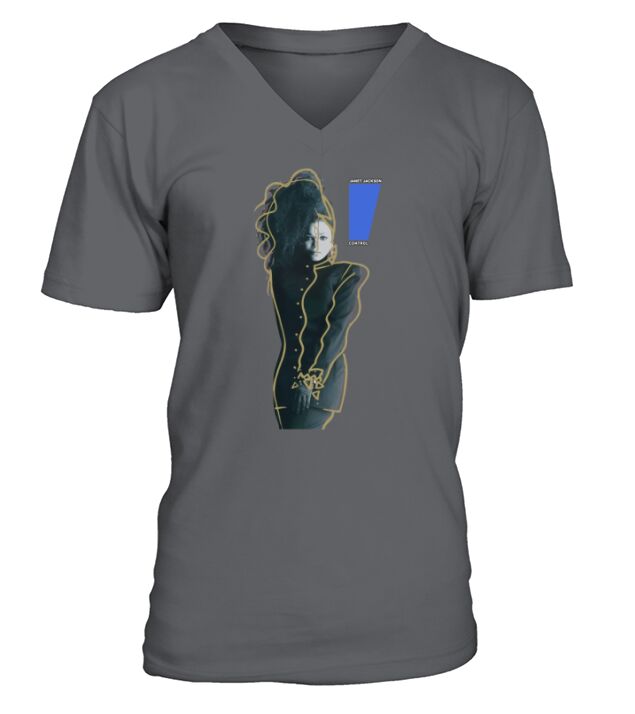 Janet Jackson - Control V-Neck T-shirt