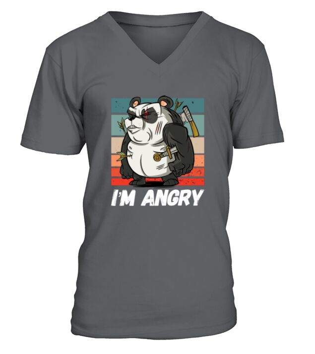 Funny Animals Animal Funny Sayings V-Neck T-shirt