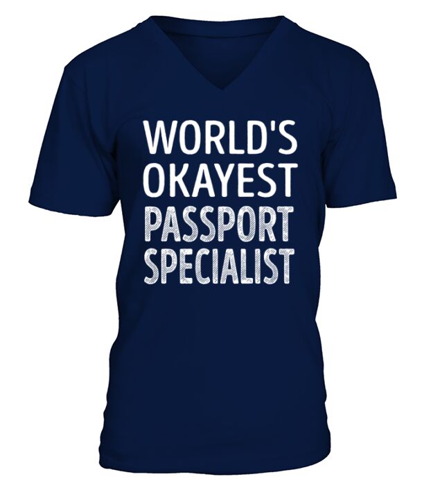 Passport Specialist V-Neck T-shirt