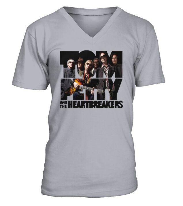 TOM PETTY 40TH ANNIVERSARY TOUR V-Neck T-shirt