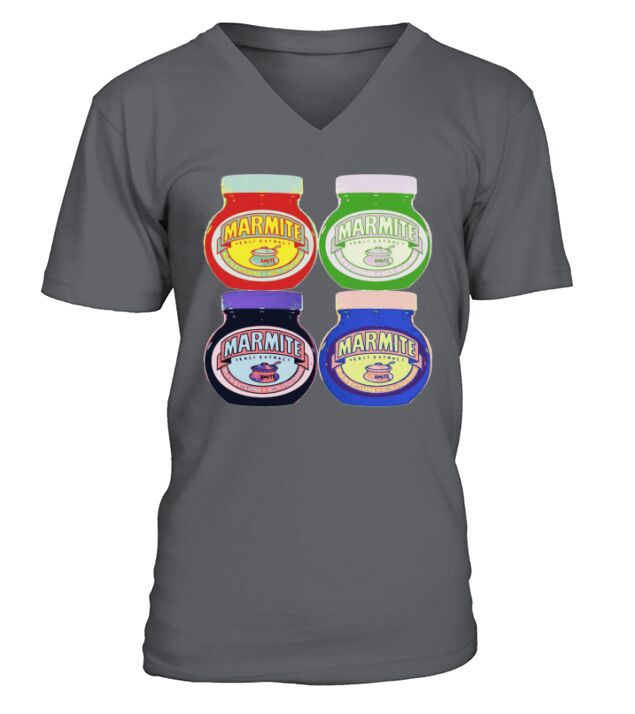 Marmite Pop Art V-Neck T-shirt