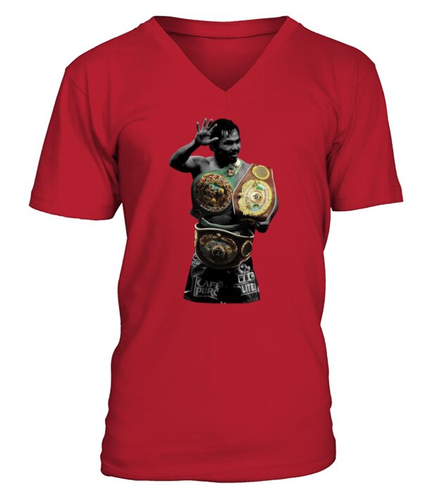 Manny Pacquiao V-Neck T-shirt