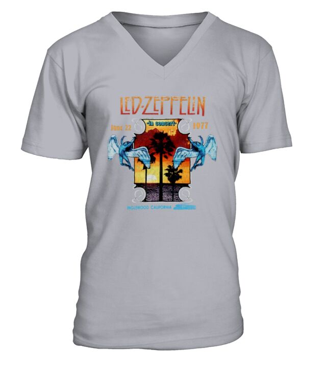 Led Zeppelin V-Neck T-shirt